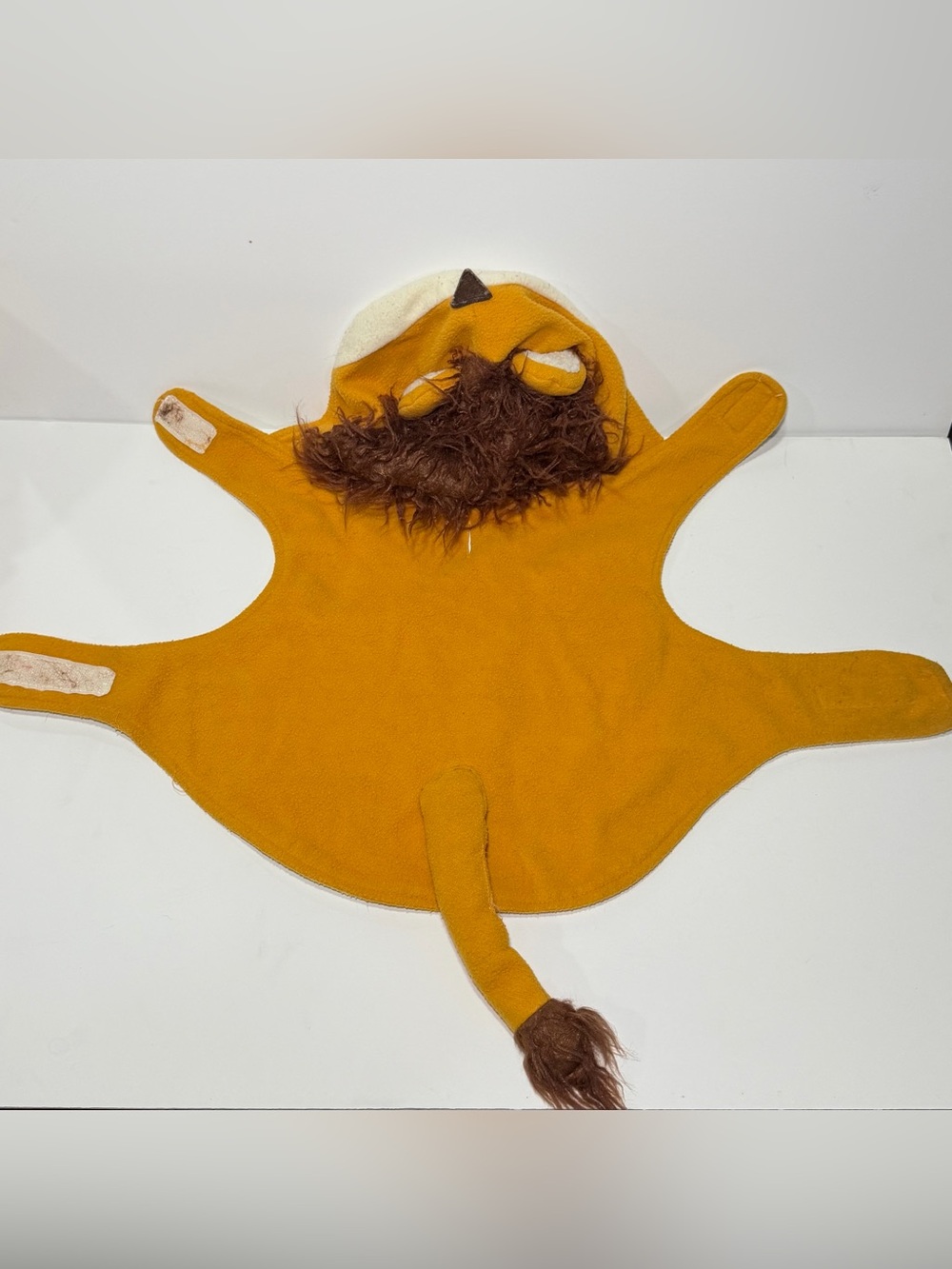 Top Paw Lion Costume For Dogs with with faux-fur mane and tail - Size M